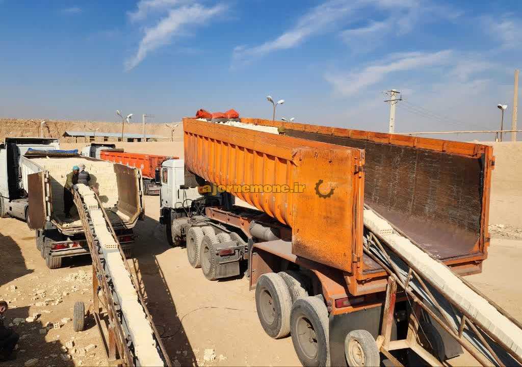 بارگیری آجر سفال